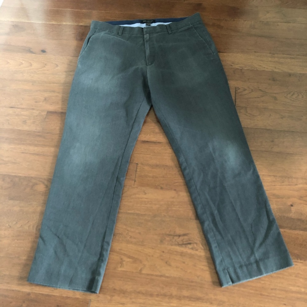 Banana Republic men’s dark gray work pants 34x30